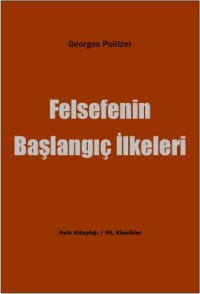 cover of the book Felsefenin başlangıç ilkeleri