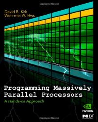 cover of the book Programming Massively Parallel Processors: A Hands-on Approach