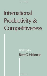 cover of the book International Productivity and Competitiveness