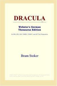 cover of the book DRACULA (Webster's German Thesaurus Edition)