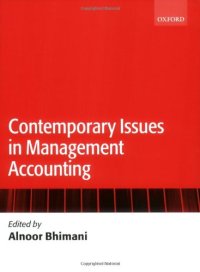 cover of the book Contemporary Issues in Management Accounting