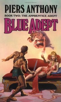 cover of the book Blue Adept (Book Two: The Apprentice Adept)