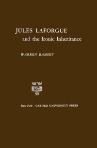 cover of the book Jules Laforgue and the Ironic Inheritance