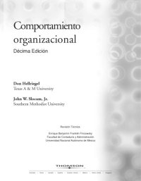 cover of the book Comportamiento organizacional