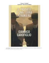 cover of the book Il passato e una terra straniera