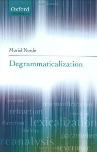 cover of the book Degrammaticalization