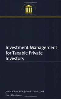 cover of the book Investment Management for Taxable Private Investors