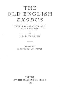 cover of the book The Old English Exodus