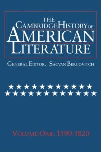 cover of the book The Cambridge History of American Literature, Vol. 1: 1590-1820