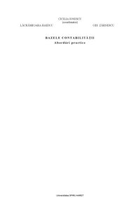 cover of the book Bazele contabilitatii. Abordari practice