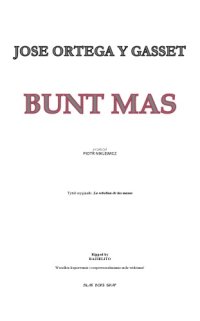 cover of the book Bunt mas