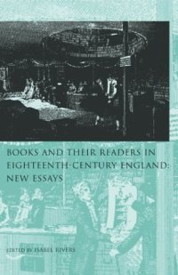 cover of the book Books and Their Readers in Eighteenth-Century England: New Essays