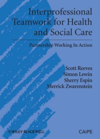 cover of the book Interprofessional Teamwork in Health and Social Care (Promoting Partnership for Health)