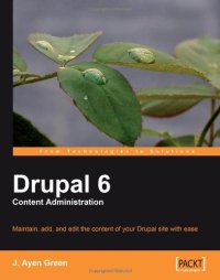 cover of the book Drupal 6 Content Administration