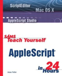 cover of the book Sams Teach Yourself AppleScript in 24 Hours