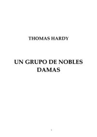 cover of the book Un grupo de nobles damas