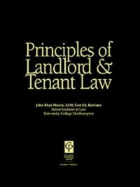 cover of the book Principles of Landlord & Tenant