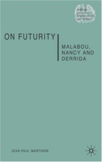 cover of the book On Futurity: Malabou, Nancy and Derrida