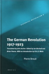 cover of the book The German Revolution 1917-1923