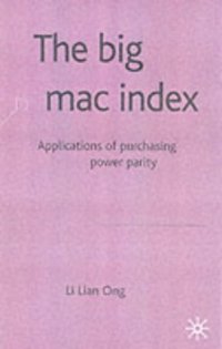 cover of the book The Big Mac Index: Applications of Purchasing Power Parity