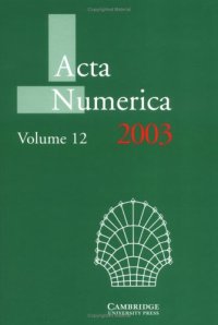 cover of the book Acta Numerica 2003: Volume 12 (Acta  Numerica)