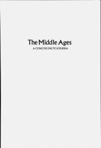 cover of the book The Middle Ages: A Concise Encyclopaedia