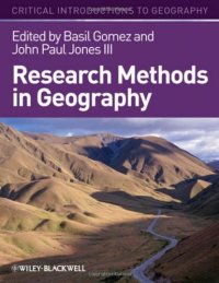 cover of the book Research Methods in Geography: A Critical Introduction (Critical Introductions to Geography)