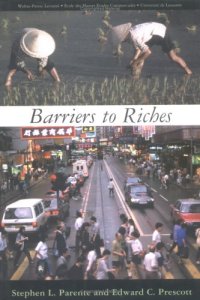 cover of the book Barriers to Riches (Walras-Pareto Lectures)