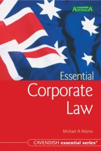 cover of the book Essential Australian Company Law