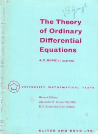 cover of the book Theory of Ordinary Differential Equations (Univ. Math. Texts)