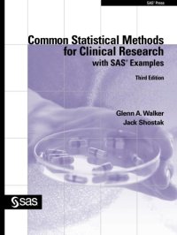 cover of the book Common Statistical Methods for Clinical Research with SAS Examples, Third Edition