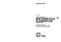 cover of the book Fundamentos de Matemática Elementar 3: Trigonometria  Portuguese