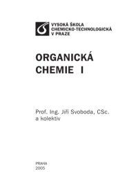 cover of the book Organická chemie 1