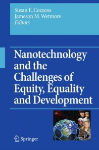 cover of the book Nanotechnology and the Challenges of Equity, Equality and Development