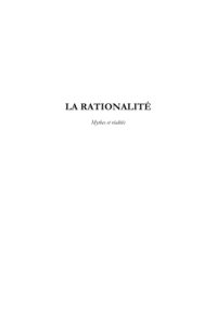 cover of the book La rationalité : Mythes et réalités