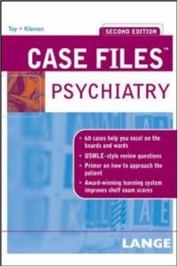 cover of the book Case Files Psychiatry, Second Edition (Lange Case Files)