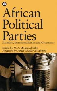 cover of the book African Political Parties: Evolution, Institutionalisation  and Governance (OSSREA)