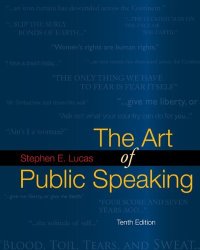 cover of the book The Art of Public Speaking, 10th Edition