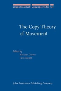 cover of the book The Copy Theory of Movement (Linguistik Aktuell   Linguistics Today)