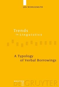 cover of the book A Typology of Verbal Borrowings (Trends in Linguistics. Studies and Monographs)