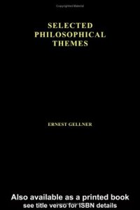 cover of the book Selected Philosophical Themes, volume II: Contemporary Thought and Politics