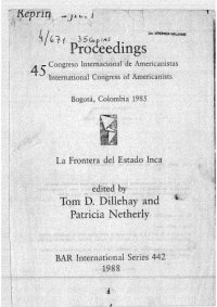 cover of the book La frontera del estado Inca