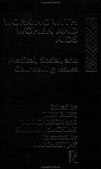 cover of the book Working with Women and AIDS: Medical, Counselling and Social Issues