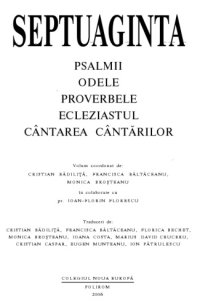 cover of the book Septuaginta 3. 1-2 Paralipomena 1-2 Ezdra Ester Iudit Tobit 1-4 Macabei