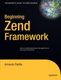 cover of the book Beginning Zend Framework