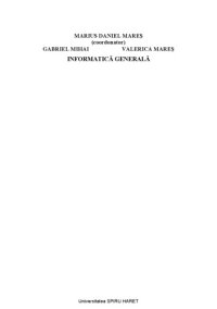 cover of the book Informatică generală