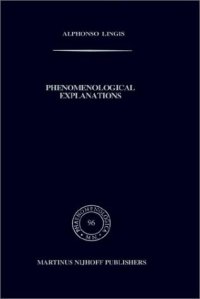 cover of the book Phenomenological Explanations