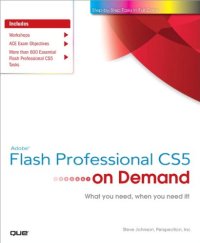 cover of the book Adobe Flash Professional CS5 on Demand