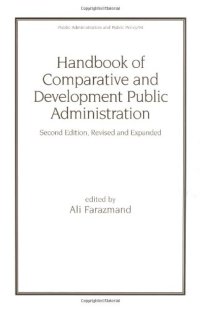 cover of the book Handbook of Comparative and Development Public Administration Second Edition