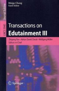 cover of the book Transactions on Edutainment III